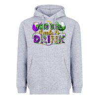 Heather Grey This girl needs a drink Heavyweight Hoodie - FaDigitalArtStudio