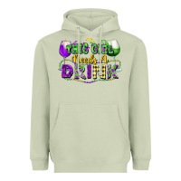 Matcha This girl needs a drink Heavyweight Hoodie - FaDigitalArtStudio