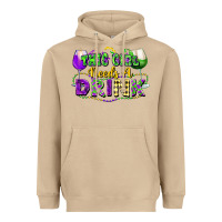 Mushroom This girl needs a drink Heavyweight Hoodie - FaDigitalArtStudio