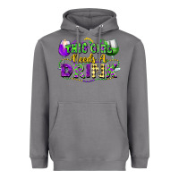 Storm This girl needs a drink Heavyweight Hoodie - FaDigitalArtStudio