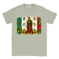 Matcha mexican flag our lady of guadalupe Classic Tee - JahusDesignShop