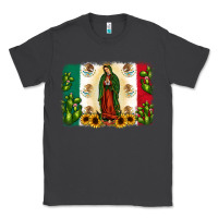 Smoke mexican flag our lady of guadalupe Classic Tee - JahusDesignShop