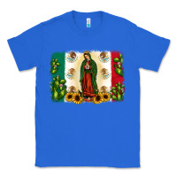 True Royal mexican flag our lady of guadalupe Classic Tee - JahusDesignShop