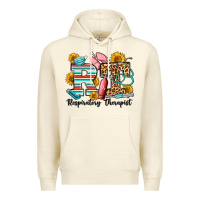 Sandshell respiratory therapist western Premium Hoodie - OliviaCreatesArt