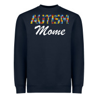Navy Autism mom Heavyweight Sweatshirt - Bettercallsaul
