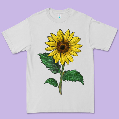 Sunray Yellow Sunflower Premium Tee Designed By Lillyallendesigns