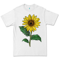 White Sunray yellow sunflower Premium Tee - LillyAllenDesigns