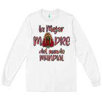 White La mejor Madre Del Mundo Mundial Long Sleeve Tee - Bettercallsaul