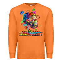 Carrot Embrace neurodiversity Premium Sweatshirt - FaDigitalArtStudio