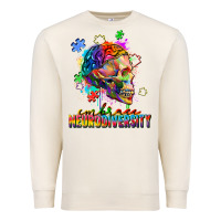 Sandshell Embrace neurodiversity Premium Sweatshirt - FaDigitalArtStudio