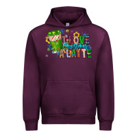 Mauve Wine LIve Christmas Latte Urban Hoodie - CowhideDigitalArt