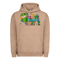 Pigment Burro LIve Christmas Latte Urban Hoodie - CowhideDigitalArt