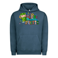 Pigment Midnight Navy LIve Christmas Latte Urban Hoodie - CowhideDigitalArt