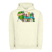Pigment Pistachio LIve Christmas Latte Urban Hoodie - CowhideDigitalArt