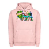 Pigment Salmon LIve Christmas Latte Urban Hoodie - CowhideDigitalArt