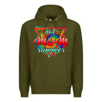 Army Green hot mom summer Premium Hoodie - JahusDesignShop