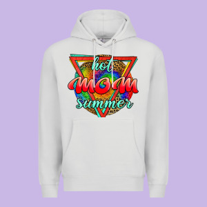 Hot Mom Summer Premium Hoodie Designed By Jahusdesignshop