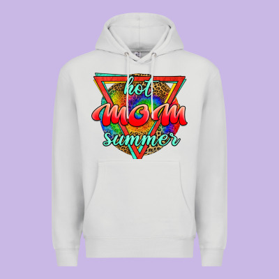 Hot Mom Summer Premium Hoodie Designed By Jahusdesignshop