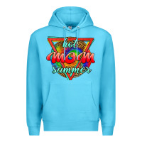 Ocean Blue hot mom summer Premium Hoodie - JahusDesignShop