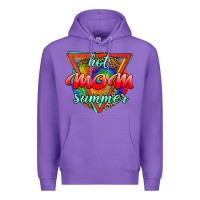 Purple hot mom summer Premium Hoodie - JahusDesignShop