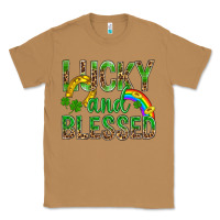 Toasted Coconut Lucky And Blessed St Patricks Classic Tee - BundleAndBundleShop