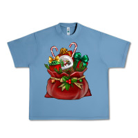 Pebble Blue christmas santa claus bag Urban Heavy Tee - BundleAndBundleShop