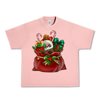Salmon christmas santa claus bag Urban Heavy Tee - BundleAndBundleShop