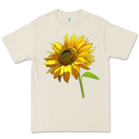 Bone sunflower Premium Tee - LillyAllenDesigns