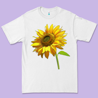 Sunflower Premium Tee Designed By Lillyallendesigns