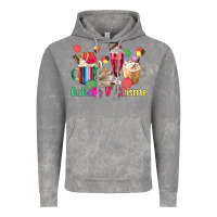 Cloud Rock cafecito y chisme coffee cups Vintage Hoodie - MaliasSmallBusiness
