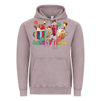 Vintage Zinc cafecito y chisme coffee cups Vintage Hoodie - MaliasSmallBusiness