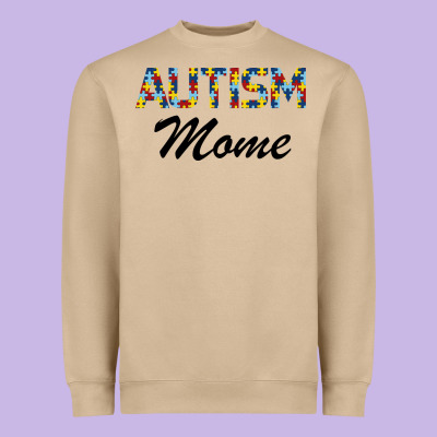 Autism Mom Heavyweight Sweatshirt Designed By Bettercallsaul