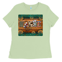 Matcha western nurse glitter leopard sunflowers Ladies Tee - BarkalooDesign