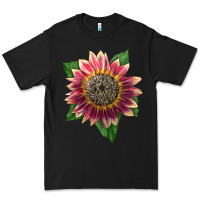 Black crimson blaze sunflower Premium Tee - LillyAllenDesigns