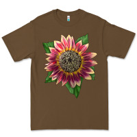 Cacao crimson blaze sunflower Premium Tee - LillyAllenDesigns