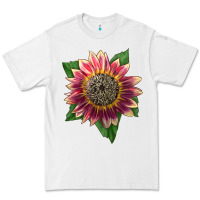 White crimson blaze sunflower Premium Tee - LillyAllenDesigns