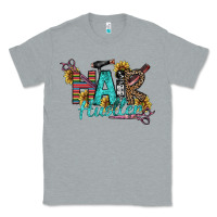 Heather Grey Hair Hustler Classic Tee - SublimationCraftShop