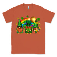 Copper st. patricks  gnomies with rainbow Classic Tee - BundleAndBundleShop