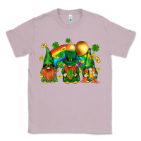 Lilac st. patricks  gnomies with rainbow Classic Tee - BundleAndBundleShop