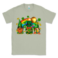 Matcha st. patricks  gnomies with rainbow Classic Tee - BundleAndBundleShop