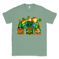 Sage st. patricks  gnomies with rainbow Classic Tee - BundleAndBundleShop