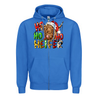 True Royal ho ho ho heifer Zipper Hoodie - CowGirlArtShop