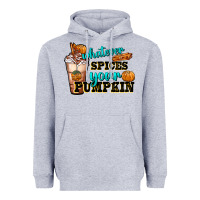 Heather Grey whatever spice your pumpkin coffee cup Heavyweight Hoodie - FaDigitalArtStudio
