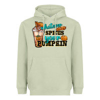 Matcha whatever spice your pumpkin coffee cup Heavyweight Hoodie - FaDigitalArtStudio