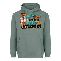 Sage whatever spice your pumpkin coffee cup Heavyweight Hoodie - FaDigitalArtStudio