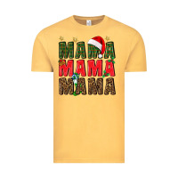 Vintage Mustard Christmas Mama Vintage Tee - BundleAndBundleShop