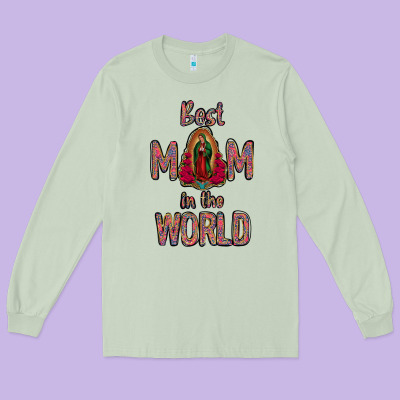 Best Mom In The World Long Sleeve Tee Designed By Bettercallsaul