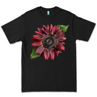 Black chocolate sunflower Premium Tee - LillyAllenDesigns