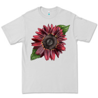 Dove Grey chocolate sunflower Premium Tee - LillyAllenDesigns