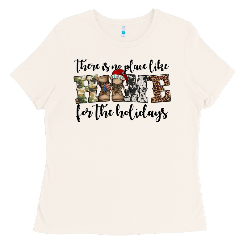Army Christmas Proud Veteran Ladies Tee by Jasminsmagicworld | Teevron